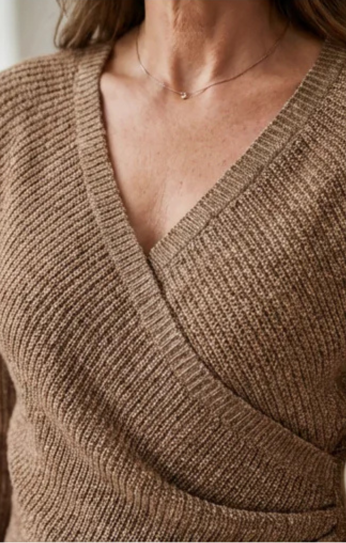 Josephine – Veste enveloppante raffinée