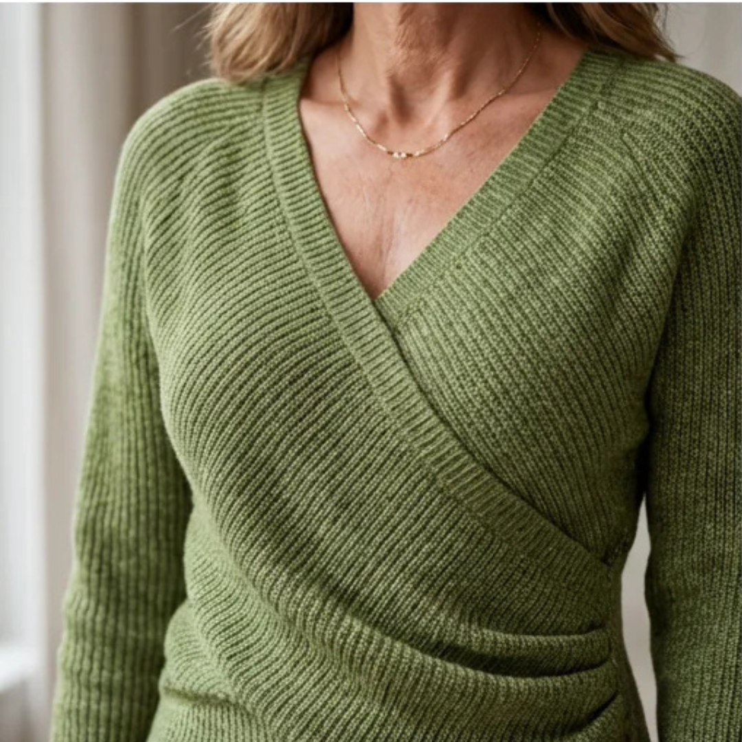 Josephine – Veste enveloppante raffinée