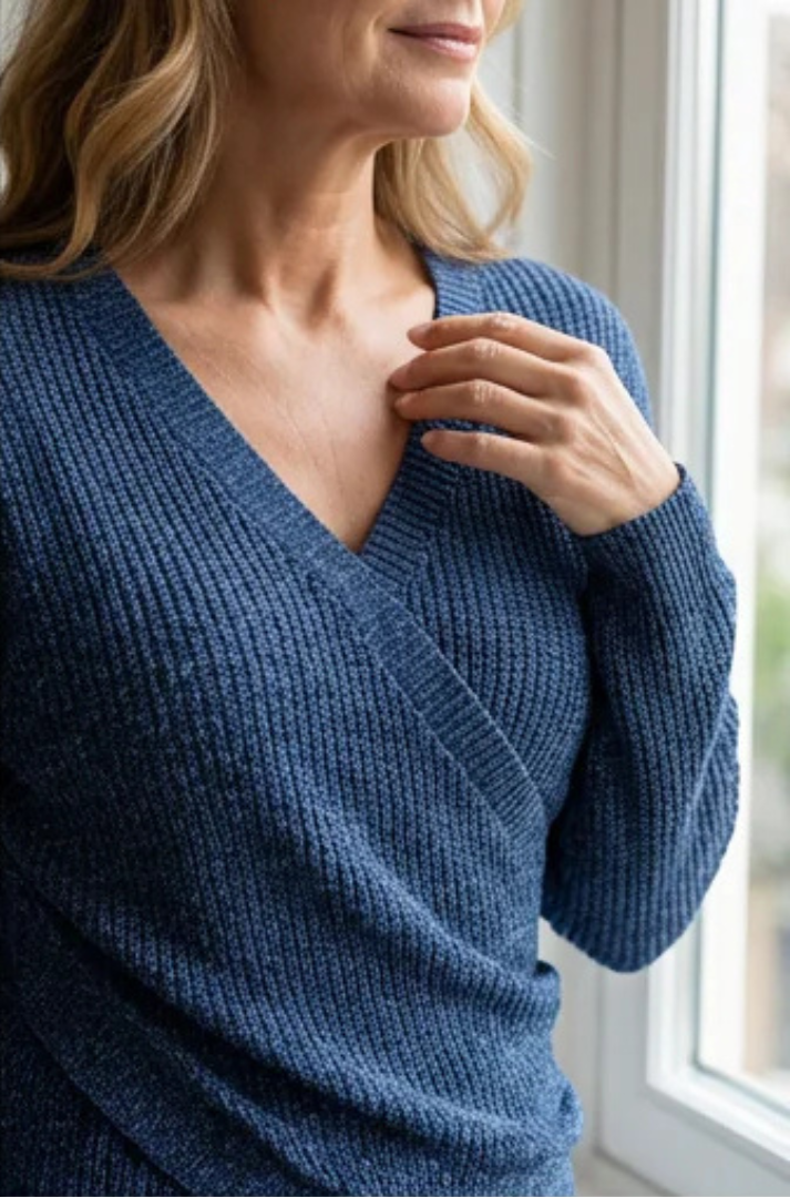 Josephine – Veste enveloppante raffinée