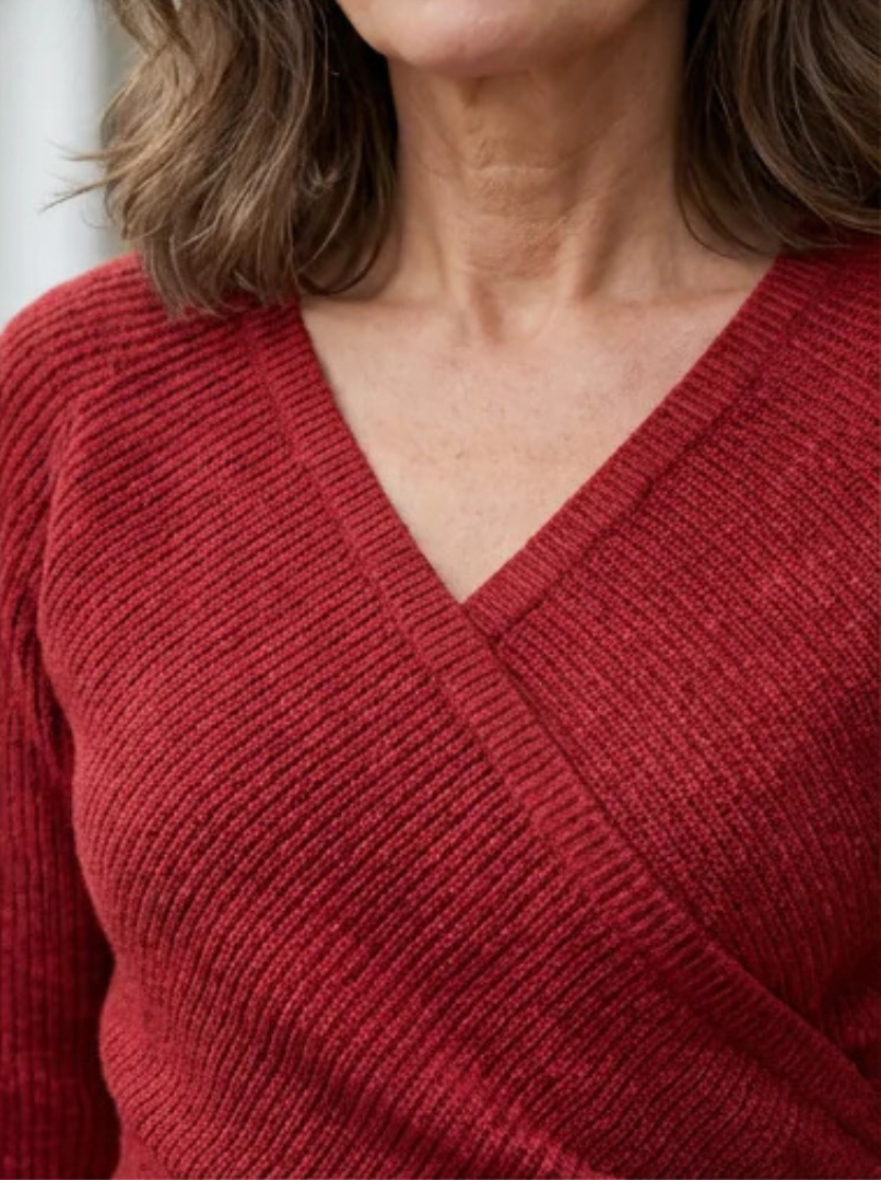 Josephine – Veste enveloppante raffinée