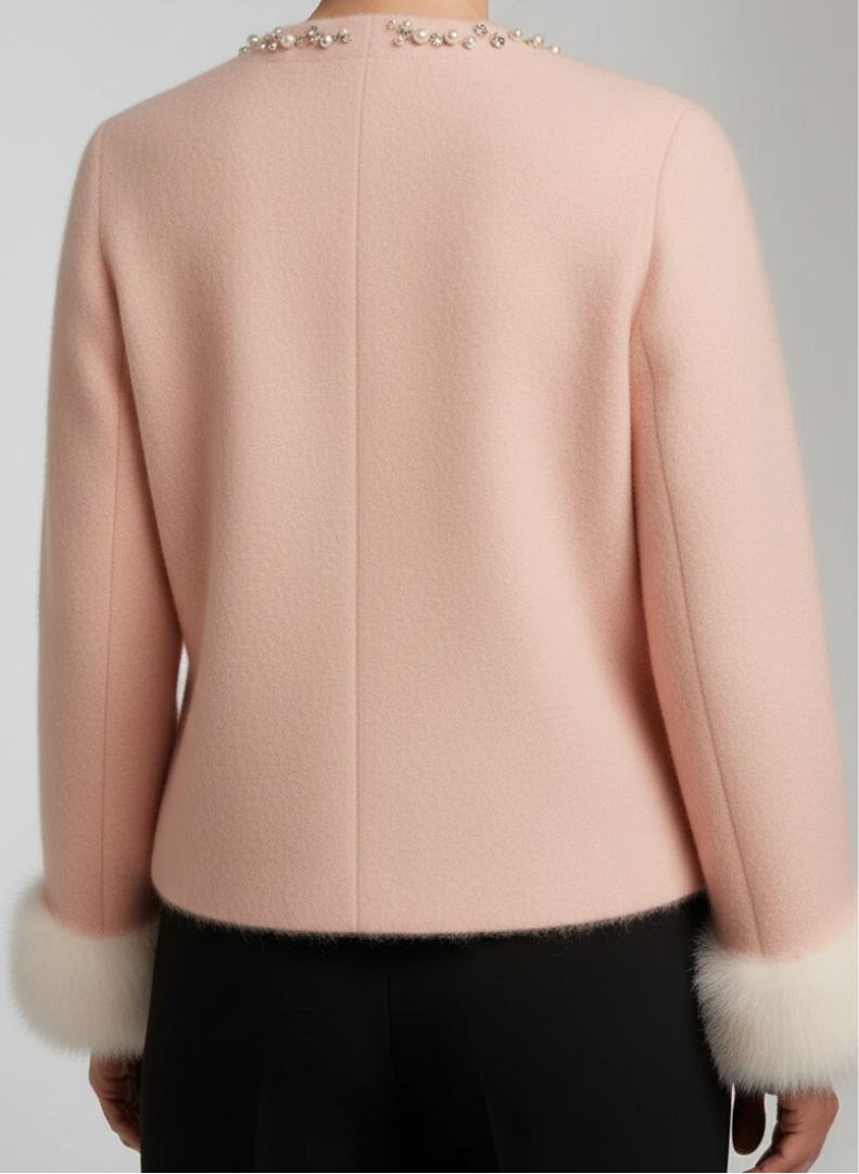 Angelina – Gilet Élégant en Cachemire