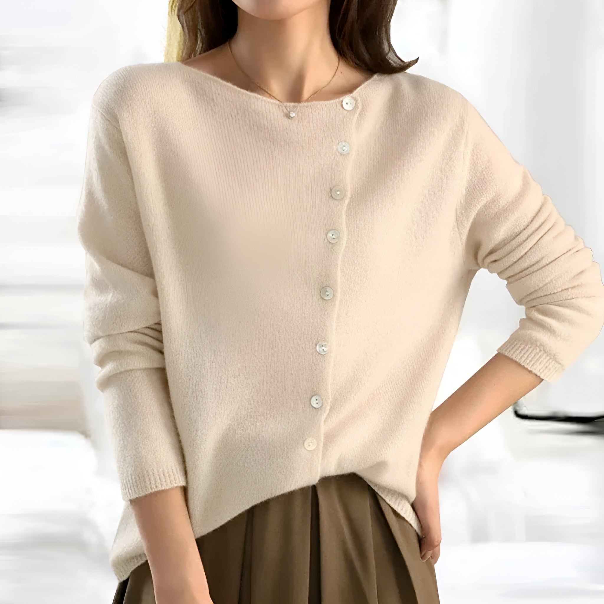 Léa – Cardigan raffiné et élégant