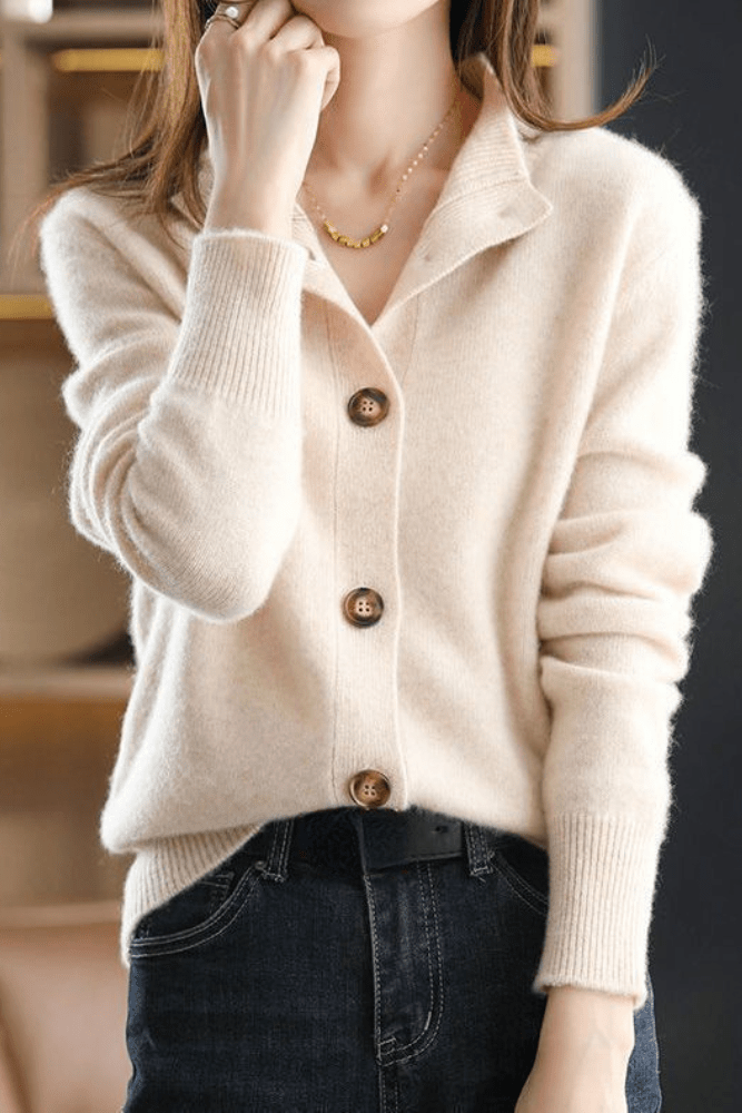 Maëlle – Cardigan Élégant et Doux
