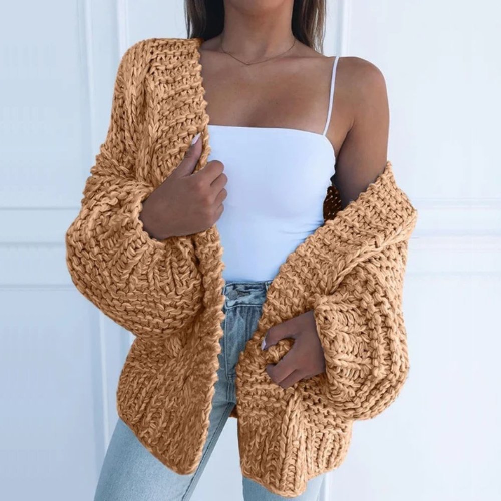 Eva – Cardigan Élégant en Laine