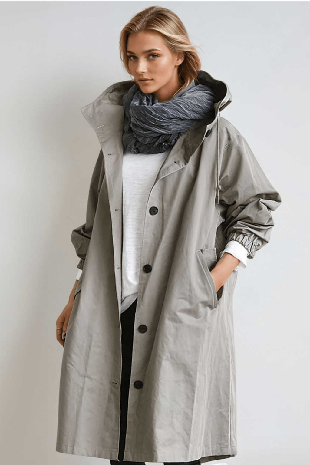 Joelle – Manteau trench imperméable élégant